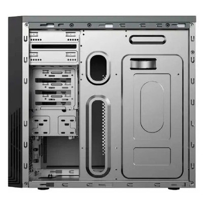 Корпус ES555BK PM-450ATX U3*2+TypeC*2+2*combo Audio; intrusion switch; power button lock; Extra 2xHDD cage; plastic screwless parts 6188250 Корпус ES555BK PM-450ATX U3*2+TypeC*2+2*combo Audio; intrusion switch; power button lock; Extra 2xHDD cage; plastic screwless parts 6188250