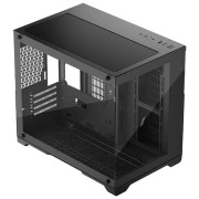 Корпус 1STPLAYER MEGAVIEW MV6-T Black / mATX / MV6-TP-BK