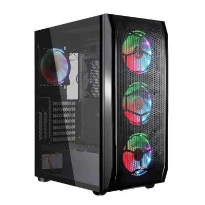 корпус Ginzzu GL300 FAN 12CM RGB*4 USB3.0 Window корпус Ginzzu GL300 FAN 12CM RGB*4 USB3.0 Window
