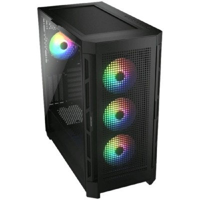 Корпуса Cougar Airface Pro RGB Black 4x120MM ARGB FAN, ARGB FAN HUB, БЕЗ БП, ЧЕРНЫЙ, E-ATX Корпуса Cougar Airface Pro RGB Black 4x120MM ARGB FAN, ARGB FAN HUB, БЕЗ БП, ЧЕРНЫЙ, E-ATX
