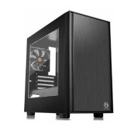 Корпус Case Tt Versa H17 черный без БП mATX 2xUSB2.0 1xUSB3.0 audio bott PSU