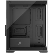 Корпус 1STPLAYER MIKU Mi2 Black / mATX / 3x120mm LED fans / Mi2-BK-3F1