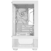 Корпус 1STPLAYER MIKU Mi2-A White / mATX / 3x120mm LED fans / Mi2-A-WH-2F1R-W-1F1-W