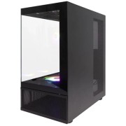 Корпус 1STPLAYER MIKU Mi7-A Black / ATX / 3x120mm LED fans / Mi7-A-BK-2F1R-1F1
