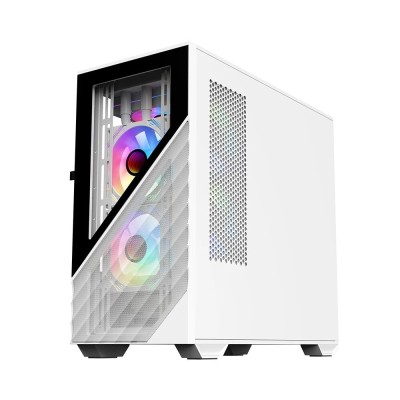 Корпус 1STPLAYER DK D7 White / mATX / 3x120mm LED fans / D7-WH-3F1-W Корпус 1STPLAYER DK D7 White / mATX / 3x120mm LED fans / D7-WH-3F1-W