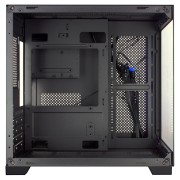 корпус Ginzzu V320 RGB подсветка, закаленное стекло 1*USB 3.0,1*USB 2.0, AU mATX