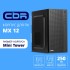 Корпус CBR Корпус mATX Minitower MX12, c БП PSU-ATX500-08EC (500W/80mm), 1*USB 3.0, 2*USB 2.0, HD Audio+Mic, Black PCC-MATX-MX12-500W2 Корпус CBR Корпус mATX Minitower MX12, c БП PSU-ATX500-08EC (500W/80mm), 1*USB 3.0, 2*USB 2.0, HD Audio+Mic, Black PCC-MATX-MX12-500W2