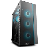 Корпус Deepcool MATREXX 55 V4 Black (ATX, ARGB, без БП, 2xUSB3.2 Type-A) (R-MATREXX55-BKADA4-G-4)