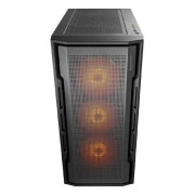 Корпуса Cougar Корпус Uniface X RGB V2 Black, 4x140mm ARGB PWM Fan, ARGB PWM Fan Hub, без БП, E-ATX