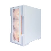 Корпус 1STPLAYER TRILOBITE T3 ARGB White / mATX / 4x120mm ARGB fans / T3-WH-4F7-W