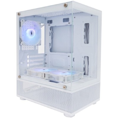 Корпус 1STPLAYER MIKU Mi2-A ARGB White / mATX / 3x120mm ARGB fans / Mi2-A-WH-2FC7R-W-1FC7-W Корпус 1STPLAYER MIKU Mi2-A ARGB White / mATX / 3x120mm ARGB fans / Mi2-A-WH-2FC7R-W-1FC7-W