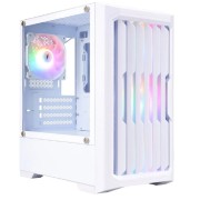 Корпус 1STPLAYER BULLET HUNTER H2 White / mATX / 4x120mm FRGB fans / H2-WH-4F1-W