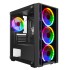 корпус Ginzzu CL610 mATX FAN 4*12FRGB Белый корпус Ginzzu CL610 mATX FAN 4*12FRGB Белый