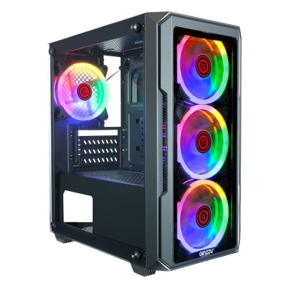 корпус Ginzzu CL690 mATX FAN 4*12FRGB корпус Ginzzu CL690 mATX FAN 4*12FRGB
