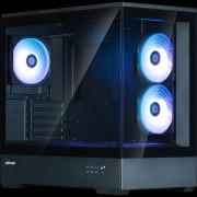 Корпус для ПК Zalman P30 Black V2 mATX Mini Tower PC Case, ARGB Fanx3