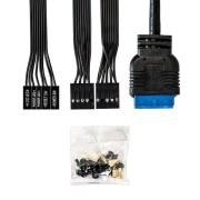 Корпуса Exegate EX298155RUS MINITOWER mATX W/PSU 2 х USB+USB3.0 HD Audio черный BAA-408U EX298155RUS EXEGATE