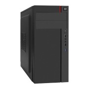 Корпуса Exegate EX299324RUS Корпус Miditower ExeGate AA-440U-UNS500 (ATX, БП UNS500 с вент. 12см, 2*USB+1*USB3.0, аудио, черный)