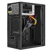 Корпуса Exegate EX299224RUS Корпус Minitower ExeGate BAA-303U-UNS350 (mATX, БП UNS350 с вент. 12см, 2*USB+1*USB3.0, HD Audio, черный)