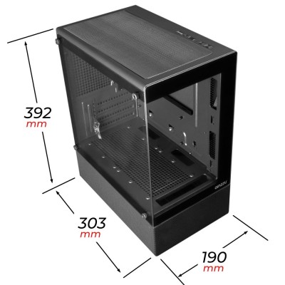 корпус Ginzzu RX470 mATX корпус Ginzzu RX470 mATX