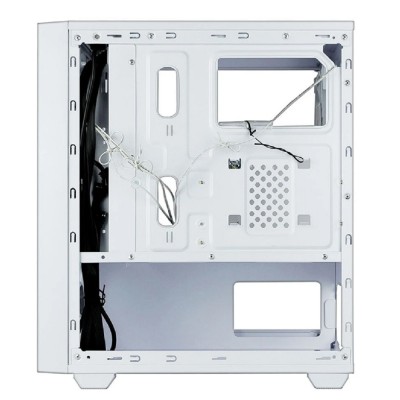 корпус Ginzzu CL660 mATX FAN 4*12FRGB передняя панель Решетка Белый корпус Ginzzu CL660 mATX FAN 4*12FRGB передняя панель Решетка Белый