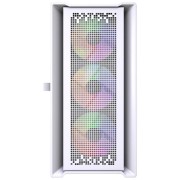 Корпус Powercase ByteFlow Micro White LE, Tempered Glass, 4х 120mm ARGB PWM fans, белый, mATX без встроенного хаба (CAMBFW-A4-LE)