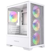 Корпус Powercase Mistral Micro B315W, Tempered Glass, 4x 120mm ARGB PWM Fan, белый, mATX (CMMB315W-A4)