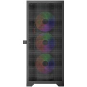 Корпус Powercase Mistral B415, Tempered Glass, 4x 120mm ARGB PWM Fans, чёрный, ATX (CMAB415-A4)