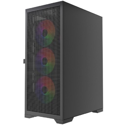 Корпус Powercase Mistral B415, Tempered Glass, 4x 120mm ARGB PWM Fans, чёрный, ATX (CMAB415-A4) Корпус Powercase Mistral B415, Tempered Glass, 4x 120mm ARGB PWM Fans, чёрный, ATX (CMAB415-A4)