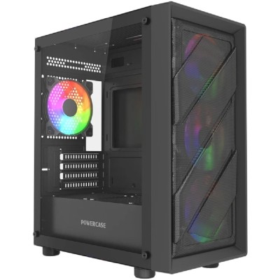 Корпус Powercase Mistral Micro EM21, Tempered Glass, 4x120mm FRGB fan, чёрный, mATX (CMMEM21B-L4) Корпус Powercase Mistral Micro EM21, Tempered Glass, 4x120mm FRGB fan, чёрный, mATX (CMMEM21B-L4)