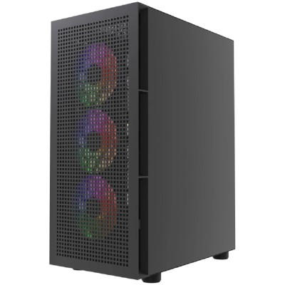 Корпус Powercase Mistral EA17, Tempered Glass, 4x 120mm ARGB PWM Fan, чёрный, ATX (CMAEA17-A4) Корпус Powercase Mistral EA17, Tempered Glass, 4x 120mm ARGB PWM Fan, чёрный, ATX (CMAEA17-A4)
