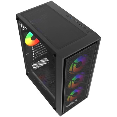 Корпус Powercase Mistral EA16, Tempered Glass, 4x 120mm FRGB Fan, чёрный, ATX (CMAEA16-L4) Корпус Powercase Mistral EA16, Tempered Glass, 4x 120mm FRGB Fan, чёрный, ATX (CMAEA16-L4)