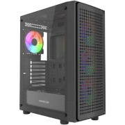 Корпус Powercase Mistral EA20, Tempered Glass, 4x 120mm FRGB Fan, чёрный, ATX  (CMAEA20-L4)