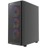 Корпус Powercase Mistral EA20, Tempered Glass, 4x 120mm FRGB Fan, чёрный, ATX (CMAEA20-L4)