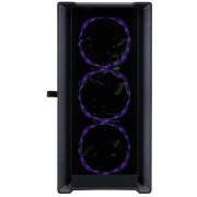 Корпус 1STPLAYER TRILOBITE T4-G GLASS ARGB Black / mATX / 4x120mm ARGB fans / T4-G-BK-4FS7