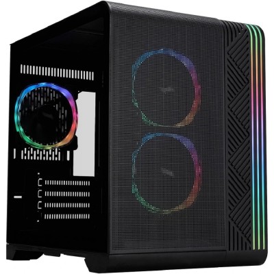 Корпус 1STPLAYER VT5 ARGB Black / mATX / 3x120mm ARGB fans / VT5-BK-3FS7 Корпус 1STPLAYER VT5 ARGB Black / mATX / 3x120mm ARGB fans / VT5-BK-3FS7