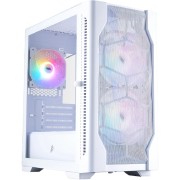 Корпус 1STPLAYER Корпус DK D4-M FRGB White / mATX / 2x140mm & 1x120mm FRGB fans / D4-M-WH-2F1P-W-1F1-W
