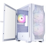 Корпус 1STPLAYER Корпус DK D4-M ARGB White / mATX / 2x140mm & 1x120mm ARGB fans / D4-M-WH-2F7-14-W-1F7-W