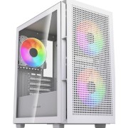 Корпус Powercase Корпус Mistral SM05 ARGB, Tempered Glass, 3x120mm ARGB PWM fans, белый, mATX (CMMSM05W-A3)