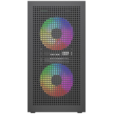 Корпус Powercase Корпус Mistral SM05 ARGB, Tempered Glass, 3x120mm ARGB PWM fans, чёрный, mATX (CMMSM05B-A3) Корпус Powercase Корпус Mistral SM05 ARGB, Tempered Glass, 3x120mm ARGB PWM fans, чёрный, mATX (CMMSM05B-A3)