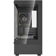 Корпус Powercase Корпус Vision Micro M1 ARGB, Tempered Glass, 3x 120mm ARGB fans, чёрный, mATX (CVMM1B-A3)