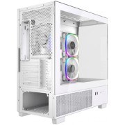 Корпус Powercase Корпус Vision Micro M1 ARGB, Tempered Glass, 3x 120mm ARGB fans, белый, mATX (CVMM1W-A3)