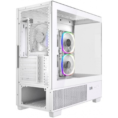 Корпус Powercase Корпус Vision Micro M1 ARGB, Tempered Glass, 3x 120mm ARGB fans, белый, mATX (CVMM1W-A3) Корпус Powercase Корпус Vision Micro M1 ARGB, Tempered Glass, 3x 120mm ARGB fans, белый, mATX (CVMM1W-A3)