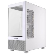Корпус Powercase Корпус Vision Micro M2 ARGB, Tempered Glass, 3x 120mm ARGB PWM Fan, белый, mATX (CVMWM2-A3)