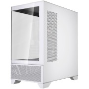 Корпус Powercase Корпус Vision Micro M4W, Tempered Glass, Type-C, 3x 120mm ARGB PWM Fan, белый, mATX (CVMM4W-A3)