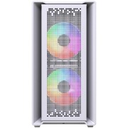Корпус Powercase Корпус Mistral SM04 ARGB, Tempered Glass, Front Nylon Filter, 3x120mm ARGB PWM fans, белый, mATX (CMMSM04W-A3)
