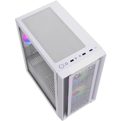 Корпус Powercase Корпус Mistral SM04 ARGB, Tempered Glass, Front Nylon Filter, 3x120mm ARGB PWM fans, белый, mATX (CMMSM04W-A3) Корпус Powercase Корпус Mistral SM04 ARGB, Tempered Glass, Front Nylon Filter, 3x120mm ARGB PWM fans, белый, mATX (CMMSM04W-A3)