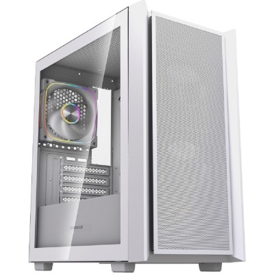 Корпус Powercase Корпус Mistral SM03 ARGB, Tempered Glass, 3x120mm ARGB PWM fans, белый, mATX (CMMSM03W-A3) Корпус Powercase Корпус Mistral SM03 ARGB, Tempered Glass, 3x120mm ARGB PWM fans, белый, mATX (CMMSM03W-A3)