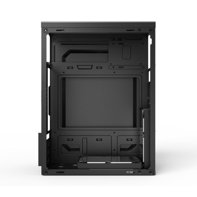 Корпус CBR Корпус mATX Minitower MX08, c БП PSU-ATX550-12MD (550W/120mm), 2*USB 2.0, HD Audio+Mic, Black PCC-MATX-MX08-550W Корпус CBR Корпус mATX Minitower MX08, c БП PSU-ATX550-12MD (550W/120mm), 2*USB 2.0, HD Audio+Mic, Black PCC-MATX-MX08-550W