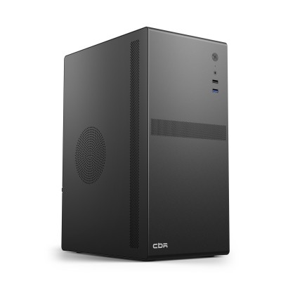 Корпус CBR Корпус mATX Minitower V203, c БП PSU-ATX550-12MD (550W/120mm), 1*USB 3.0, 1*USB 2.0, HD Audio+Mic, Black PCC-MATX-V203-550W Корпус CBR Корпус mATX Minitower V203, c БП PSU-ATX550-12MD (550W/120mm), 1*USB 3.0, 1*USB 2.0, HD Audio+Mic, Black PCC-MATX-V203-550W