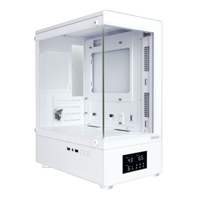 корпус Ginzzu RX450D mATX жк. дисплей (Белый) корпус Ginzzu RX450D mATX жк. дисплей (Белый)